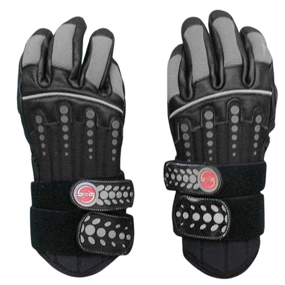 NEW Red by Burton Snowboards Kids Impact Gloves! XS Sm  Back Spines  Wrist Guard